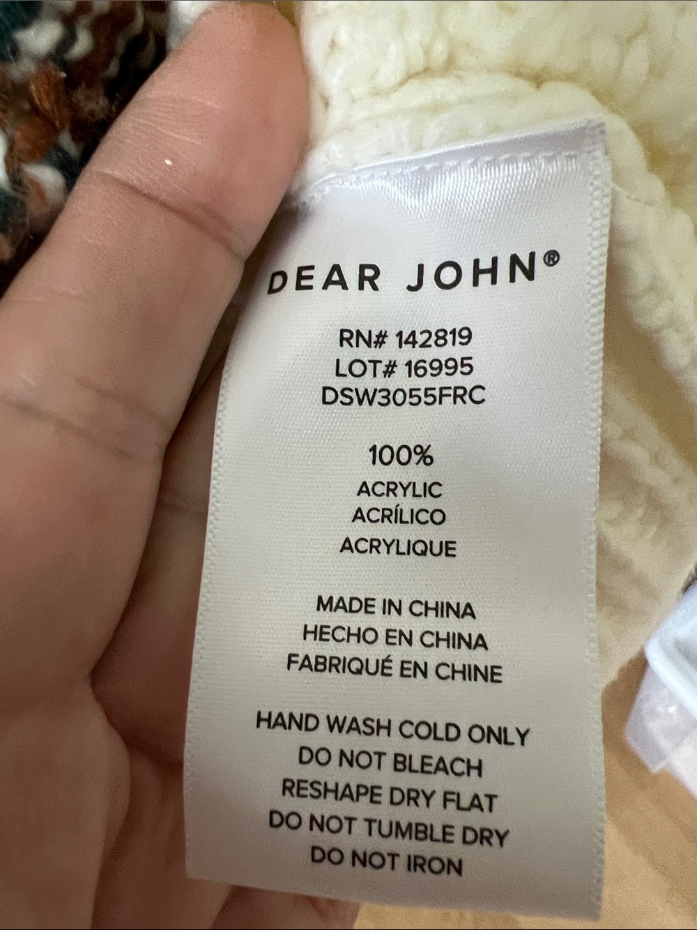 NWT $161 Anthropologie DEAR JOHN Charli Cardigan XL - Picture 9 of 9
